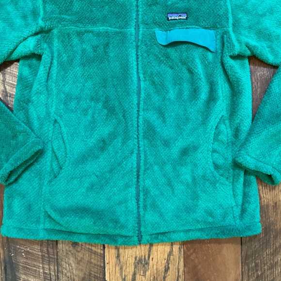 Patagonia Retro-X Polartec Thermal Pro Fleece Jacket Emerald Green Women’s L - Picture 3 of 12